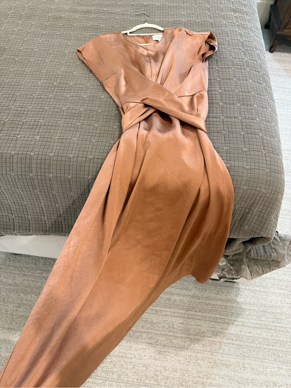 böhme champagne Brown Dress - Size S - Picture 5 of 7